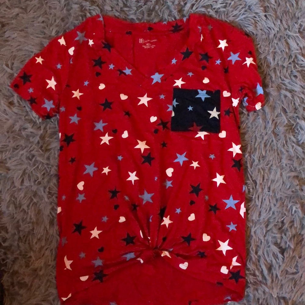 Fourth of July tee shirt.